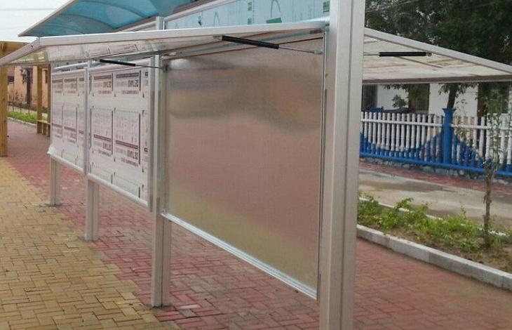 鈞道鋁合金戶外宣傳欄掛墻報(bào)欄 易安裝 易操作