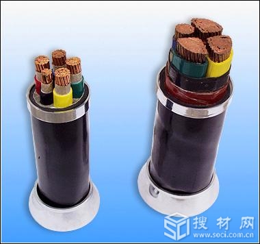 鋼帶鎧裝電纜YJV22電纜、4*10MM2電纜