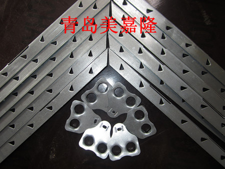 無釘箱鋼帶包邊，鋼邊包裝箱包邊鎖扣，插件箱鍍鋅鋼帶包邊