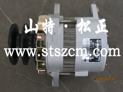 供應(yīng)小松PC200-7交流發(fā)電機，35A，600-861-3410，純正小松配件