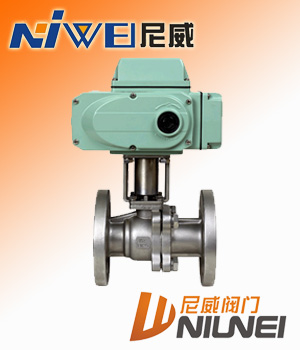 Q941F不銹鋼電動球閥，法蘭式球閥，電動球閥