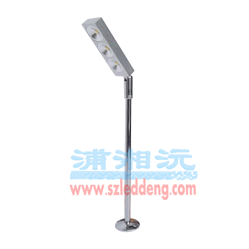 珠寶LED桿燈，柜臺(tái)LED立桿射燈，展廳LED立桿燈