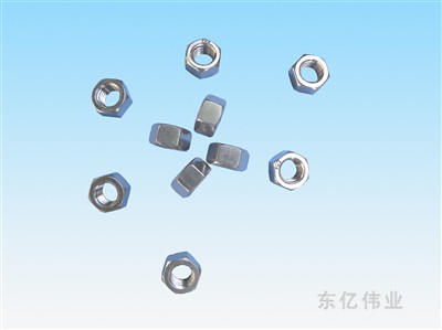 供應青島不銹鋼六角螺母