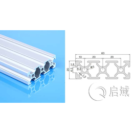 啟域鋁合金歐標(biāo)2060鋁型材輸送設(shè)備主體架構(gòu)鋁型材貨架