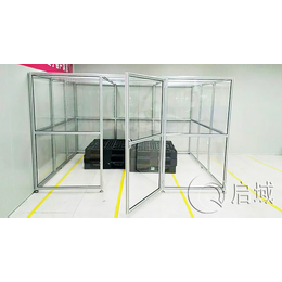 工業(yè)鋁型材廠家定制車(chē)間隔斷防護(hù)圍欄框架