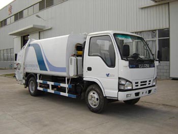 陜汽福田系列垃圾車廠家，福田垃圾車價(jià)格配置參數(shù)圖片