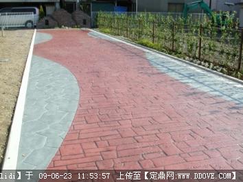 多樣化市政道路BS-022壓模地坪，彩色地坪，上海廠家，低價直銷，報價