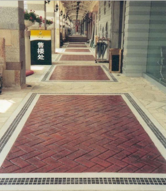 壓花地坪仿木地坪仿石地坪，昆山壓模地坪施工快捷造價便宜