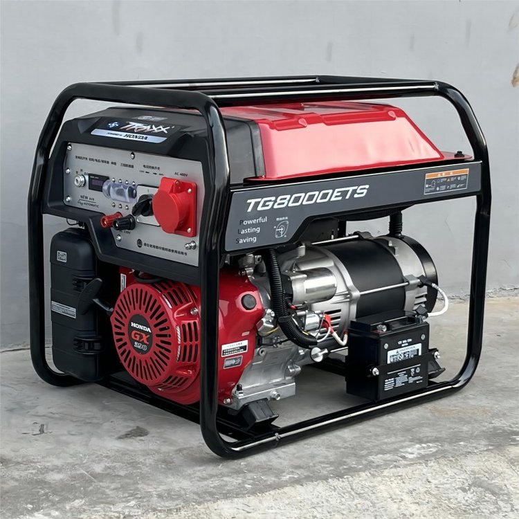 TG8000ETS等功率嘉陵本田6.0KW小型家用汽油發(fā)電機(jī)組