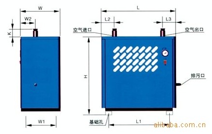 風(fēng)冷式后部冷卻器