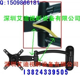 伸縮旋轉(zhuǎn)電視掛架 旋轉(zhuǎn)顯示器伸縮支架100A