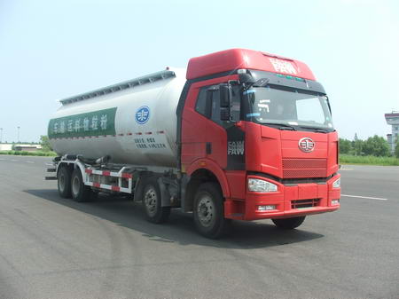 解放前四后八42-45立方粉粒物料運(yùn)輸車(chē)-散裝水泥車(chē)-湖北專(zhuān)用汽車(chē)銷(xiāo)售