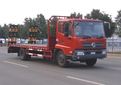 拉小挖機平板車