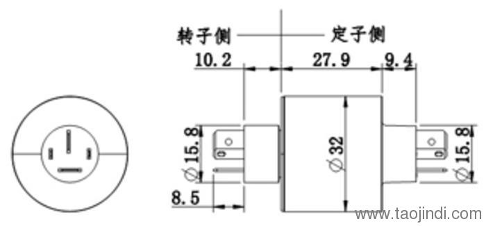 廠家原裝現(xiàn)貨[4路包裝機滑環(huán)] [4路電旋轉(zhuǎn)接頭] [4路插頭滑環(huán)]