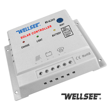 供應(yīng)維爾仕 光控 時(shí)控 太陽能路燈控制器 12V/24V 10A