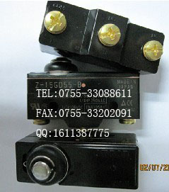 供應歐姆龍原裝微動開關(guān)Z-15GD55-B