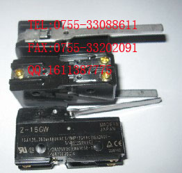 供應歐姆龍原裝微動開關Z-15GW
