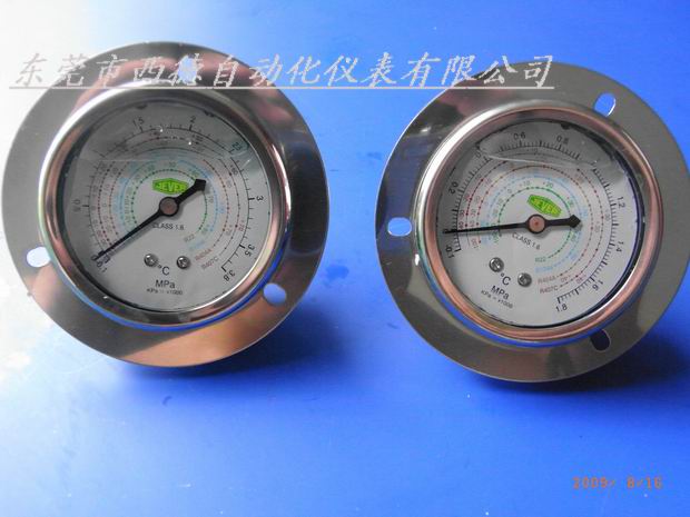 R22.R134A.R404A.R407C冷媒壓力表