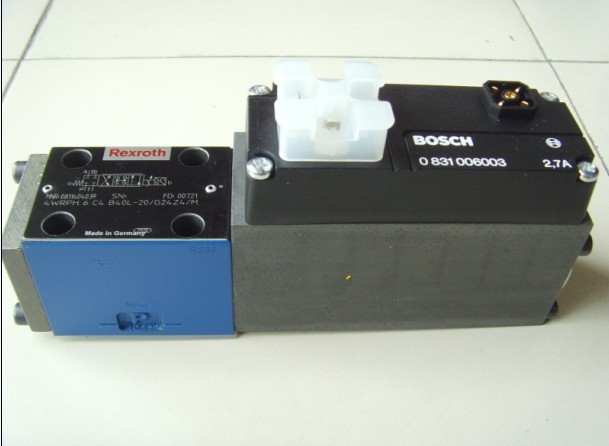 力士樂(lè)比例方向閥4WRLE10W80SJ-3X/G24K0/A1M高頻響方向閥