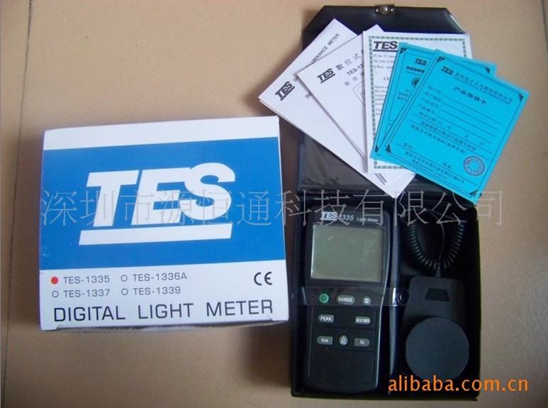 TES1335臺灣泰仕照度計TES-1335數(shù)字式照度計