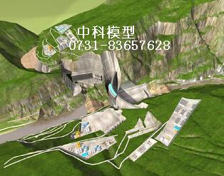 泰安抽水蓄能電站模型，白蓮河抽水蓄能電站模型，惠州抽水蓄能電站模型