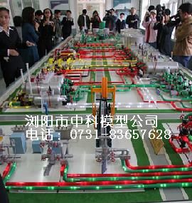 聯(lián)合站模型，五站一體工藝模型