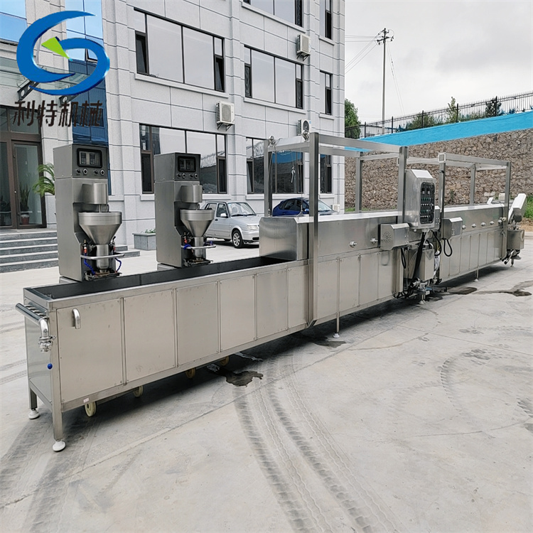 肉丸加工成套設備火鍋丸子加工生產(chǎn)線全自動多頭肉丸機