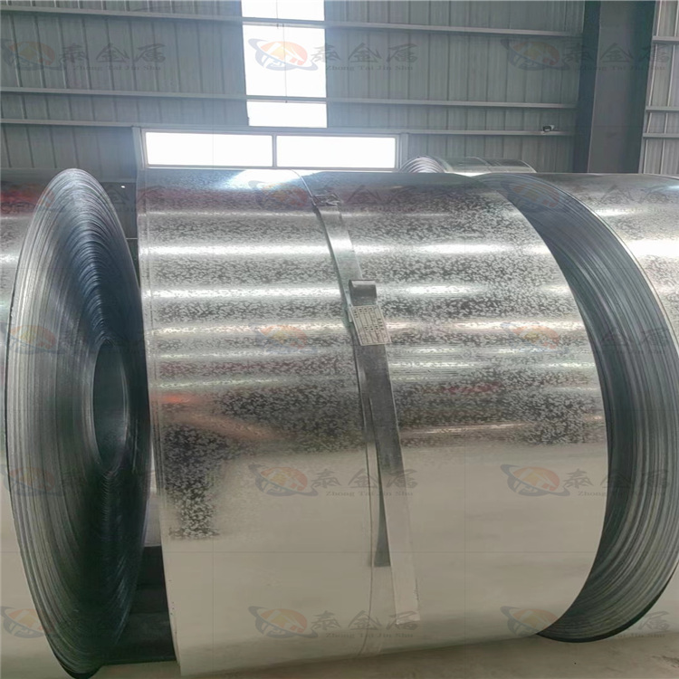 抗震支架、天溝、橋架用鍍鋅帶鋼廠家現(xiàn)貨59*1.18mm方管料鋼帶