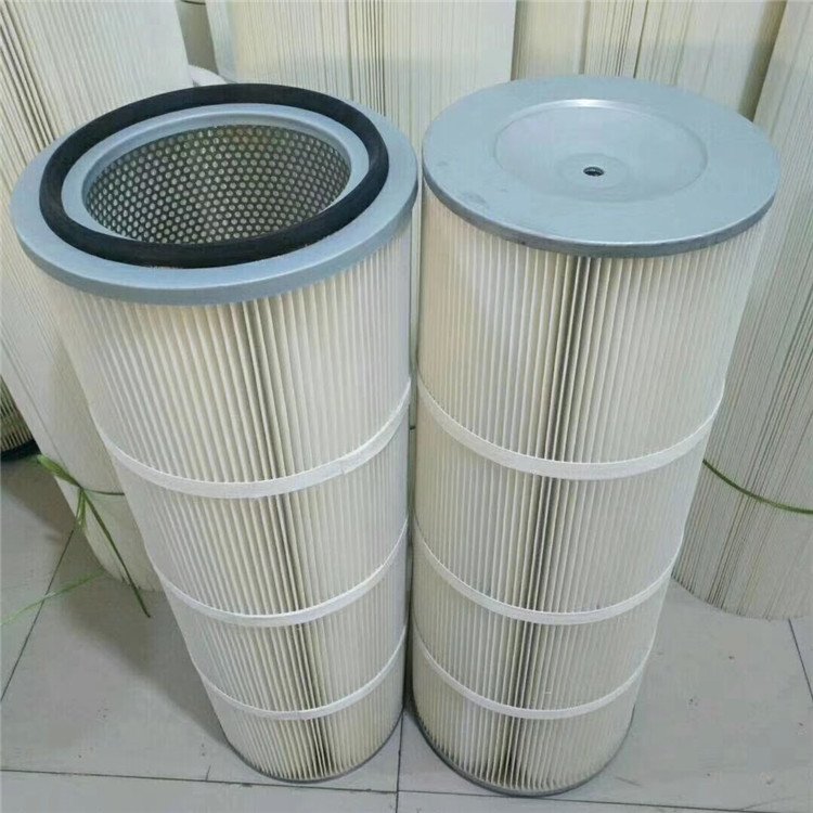 PTFE覆膜除塵濾筒P034595工業(yè)阻燃除塵濾芯