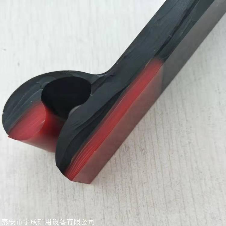 皮帶機防溢裙邊聚氨酯防溢群板雙層復(fù)合橡膠擋煤皮子