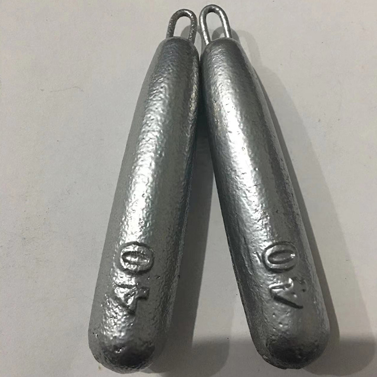 韓國出口魚墜海釣鉛墜水滴型帶環(huán)墜串鉤墜拋竿漁具配件釣魚