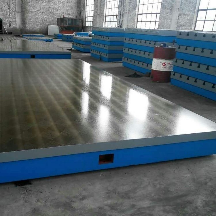 鑄鐵平臺(tái)2*9米電機(jī)試驗(yàn)平臺(tái)工裝焊接平板地坪鐵一揚(yáng)鑄業(yè)