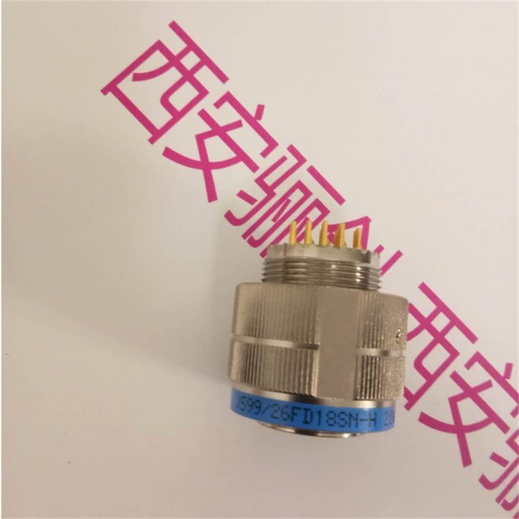 驪創(chuàng)航空圓形連接器屏蔽式插頭鍍鎘軍綠色J599\/26WD5SNJ599\/26WD05PN頭針頭孔