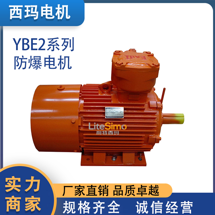 鼠籠式隔爆型電動(dòng)機(jī)三相異步防爆電機(jī)防爆等級(jí)IP55高效節(jié)能振動(dòng)小