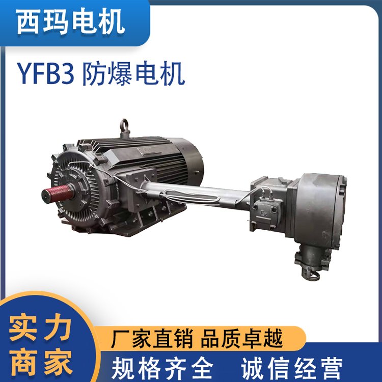 利特西瑪電機廠家YFB3系列防爆電動機隔爆性能優(yōu)良結構緊湊