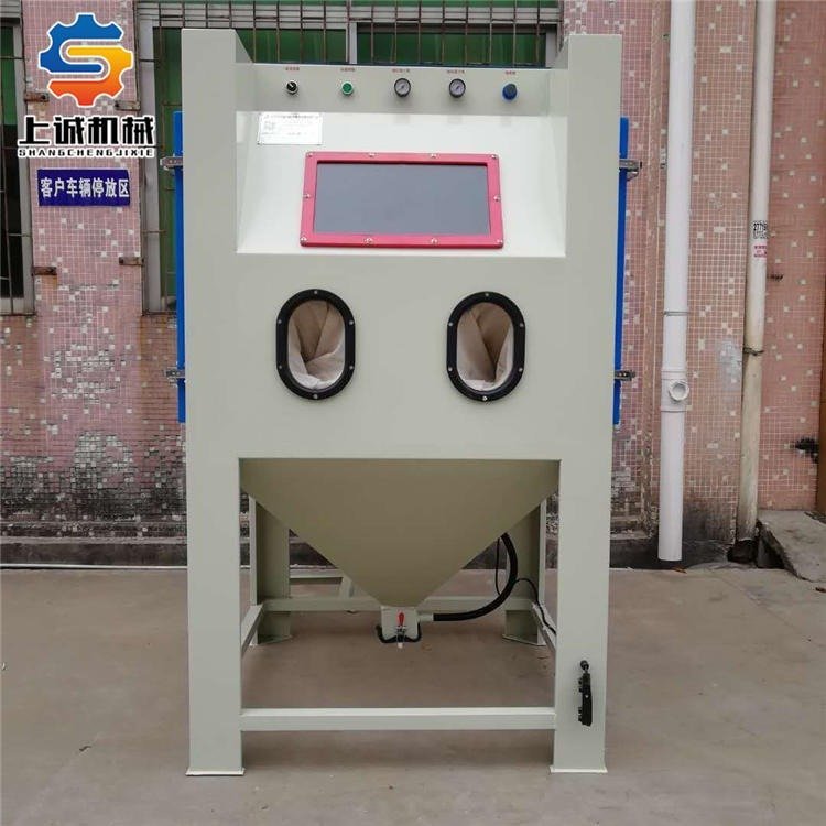 1010手動噴砂機汽車輪轂翻新專用噴砂機噴砂機定制
