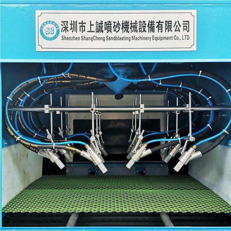 小型全自動(dòng)噴砂機(jī)手機(jī)外殼鏡子霧面噴沙機(jī)效率高
