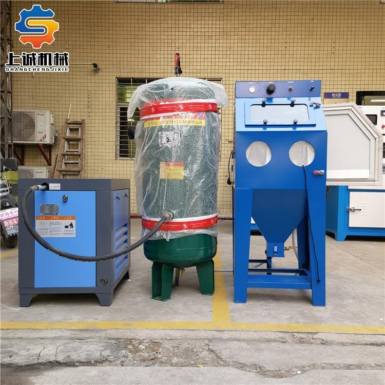 6050手動(dòng)噴砂機(jī)河南浙江江蘇箱式環(huán)保噴砂機(jī)