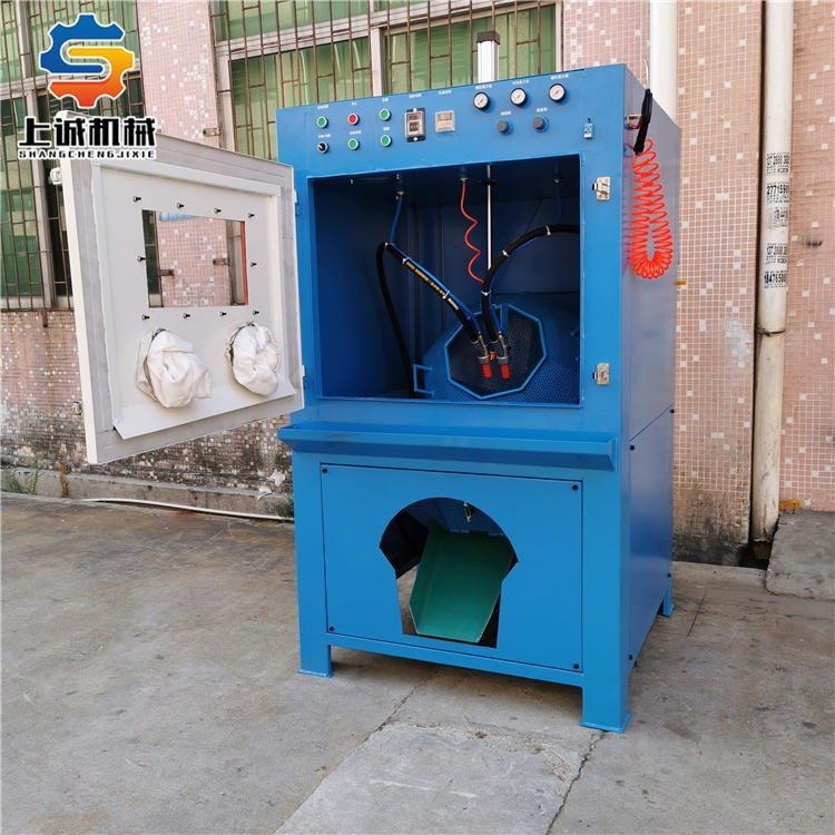 小型自動(dòng)噴砂機(jī)滾籃滾筒式自動(dòng)噴砂機(jī)螺絲螺帽去氧化皮噴砂機(jī)