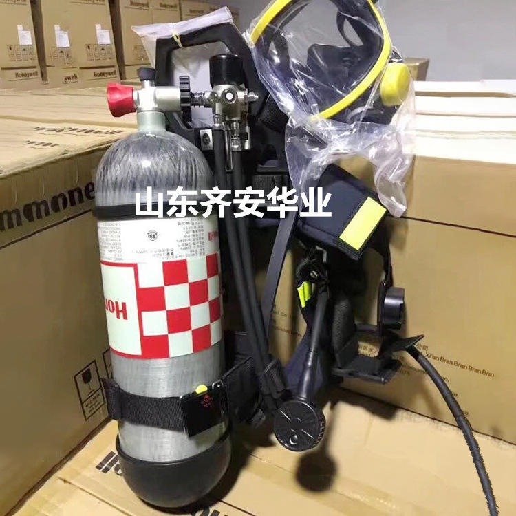 霍尼韋爾國(guó)標(biāo)C900系列SCBA105K碳纖維氣瓶空氣呼吸器CRPIII-144-6.8-30-T