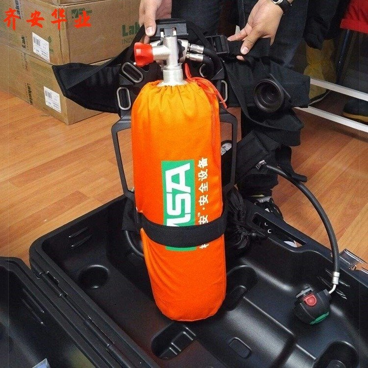 美國MSA品牌AX2100碳纖維瓶正壓式空氣呼吸器