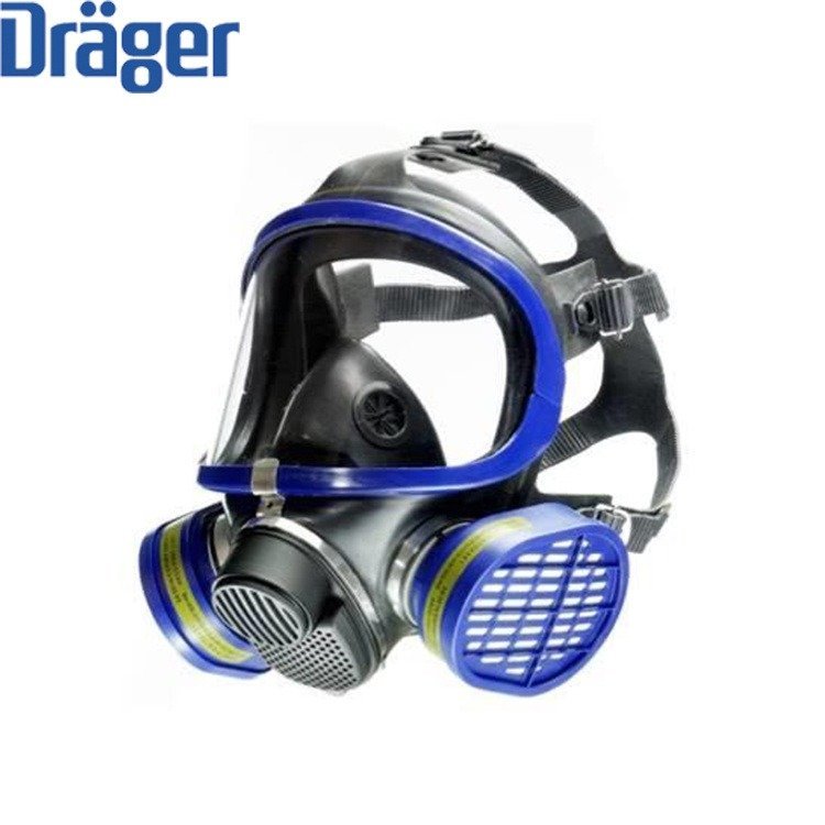 代理Drager德?tīng)柛馲-plore5500全面罩EPDM\/PC材質(zhì)防毒面具