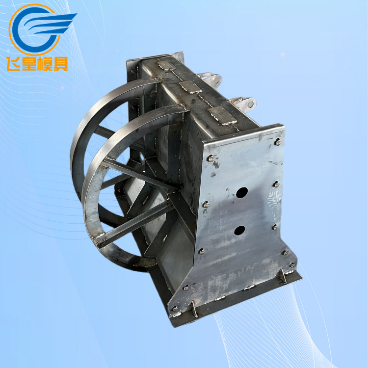 長度1米隔離墩模具帶翻轉(zhuǎn)架脫模方便快捷飛皇制作