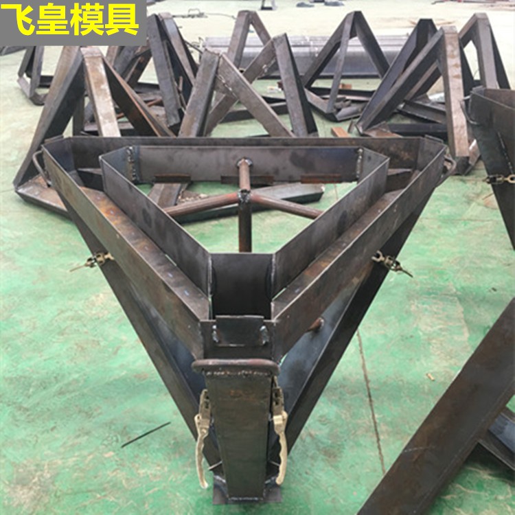 透水框架模具四面六邊形結(jié)構(gòu)用于河道治理工程飛皇