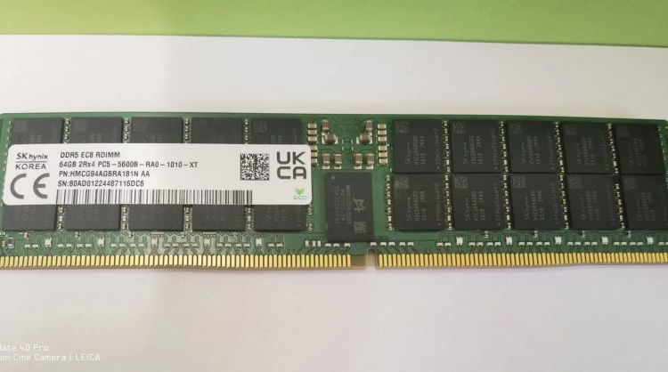 海力士服務(wù)器內(nèi)存條DDR564G2RX85600RDIMMHMCG94AGBRA181N全新