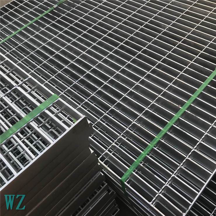 格柵板1500mm*600mm抗壓強(qiáng)度300kg\/m2電廠用鍍鋅鋼格板定制