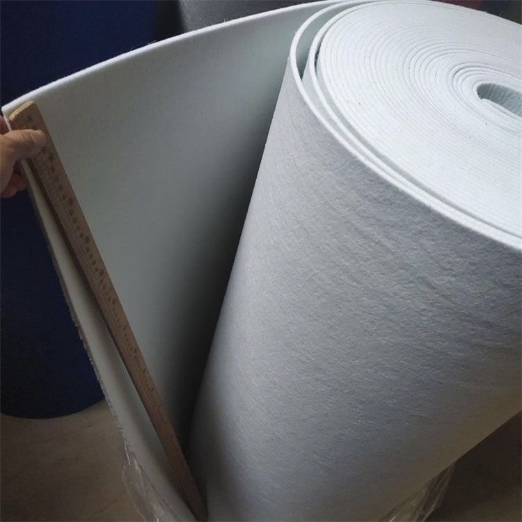 燙面高溫針刺棉，分切成型針扎棉，2mm卷材針刺無紡布