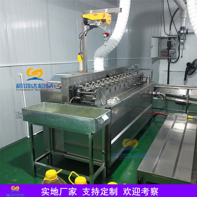 金絲馓子油炸機炸小馓子油炸設(shè)備自動馓子機全自動炸馓子機器