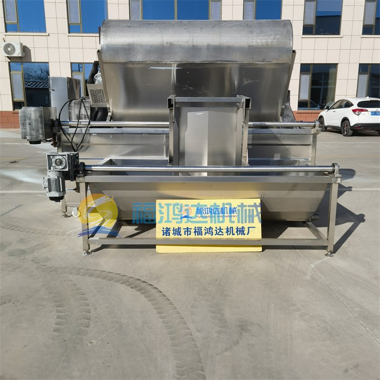 商用油炸設(shè)備方形大容量油炸鍋虎皮鳳爪油炸機器自動控溫