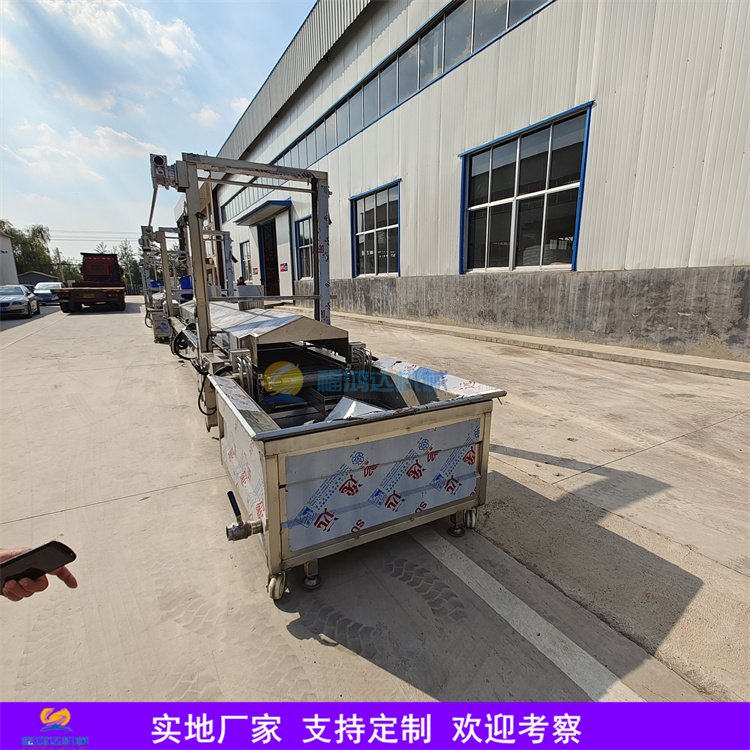 電加熱馓子油炸機(jī)可調(diào)重量的金絲馓子油炸設(shè)備自動(dòng)化麻花電炸鍋